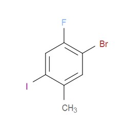 Aobchem&nbsp;5-Bromo-4-fluoro-2-iodotoluene |  ≥97% |  CAS 861928-20-3 |  C7H5BrFI |  5g