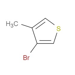 Aobchem&nbsp;3-Bromo-4-methylthiophene |  ≥97% |  CAS 30318-99-1 |  C5H5BrS |  25g