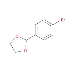Aobchem&nbsp;2-(4-Bromophenyl)-1 3-dioxolane |  ≥95% |  CAS 10602-01-4 |  C9H9BrO2 |  10g