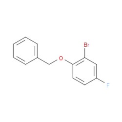 Aobchem&nbsp;2-Bromo-4-fluorophenyl benzyl ether |  ≥95% |  CAS 660842-05-7 |  C13H10BrFO |  25g