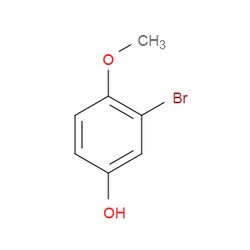 Aobchem&nbsp;3-Bromo-4-methoxyphenol |  ≥97% |  CAS 17332-12-6 |  C7H7BrO2 |  10g