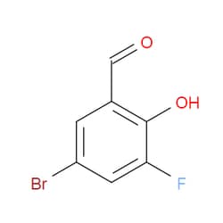 Aobchem&nbsp;5-Bromo-3-fluoro-2-hydroxybenzaldehyde |  ≥95% |  CAS 251300-28-4 |  C7H4BrFO2 |  25g