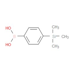 Aobchem&nbsp;(4-(Trimethylsilyl)phenyl)boronic acid |  ≥95% |  CAS 17865-11-1 |  C9H15BO2Si |  10g
