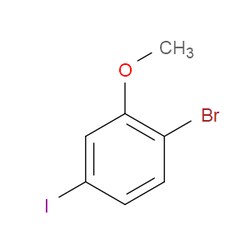 Aobchem&nbsp;2-Bromo-5-iodoanisole |  ≥97% |  CAS 755027-18-0 |  C7H6BrIO |  10g