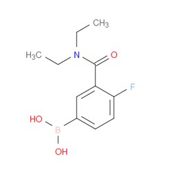 Aobchem&nbsp;3-(Diethylcarbamoyl)-4-fluorophenylboronic acid |  ≥97% |  CAS 874219-28-0 |  C11H15BFNO3 |  5g