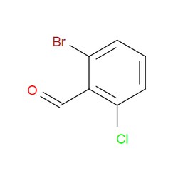 Aobchem&nbsp;2-Bromo-6-chlorobenzaldehyde |  ≥97% |  CAS 64622-16-8 |  C7H4BrClO |  25g