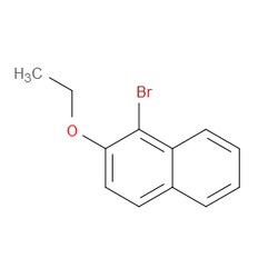 Aobchem&nbsp;1-Bromo-2-ethoxynaphthalene |  ≥97% |  CAS 50389-70-3 |  C12H11BrO |  5g