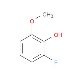 Aobchem&nbsp;2-Fluoro-6-methoxyphenol |  ≥97% |  CAS 73943-41-6 |  C7H7FO2 |  25g