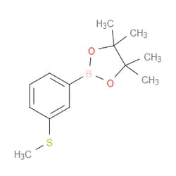 Aobchem&nbsp;3-Methylthiophenylboronic acid pinacol ester |  ≥97% |  CAS 710348-63-3 |  C13H19BO2S |  1g