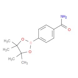Aobchem&nbsp;4-(Aminocarbonyl)phenylboronic acid pinacol ester |  ≥95% |  CAS 179117-44-3 |  C13H18BNO3 |  10g