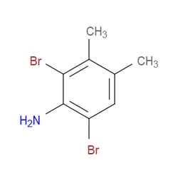 Aobchem&nbsp;2 6-Dibromo-3 4-dimethylaniline |  ≥97% |  CAS 80948-77-2 |  C8H9Br2N |  5g