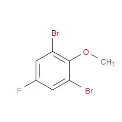 Aobchem&nbsp;2 6-Dibromo-4-fluoroanisole |  ≥97% |  CAS 443-41-4 |  C7H5Br2FO |  25g