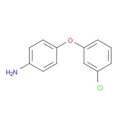 Aobchem&nbsp;4-(3-Chlorophenoxy)aniline |  ≥97% |  CAS 56705-51-2 |  C12H10ClNO |  25g