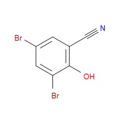 Aobchem&nbsp;3 5-Dibromo-2-hydroxybenzonitrile |  ≥97% |  CAS 40718-08-9 |  C7H3Br2NO |  10g