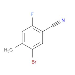 Aobchem&nbsp;5-Bromo-2-fluoro-4-methylbenzonitrile |  ≥95% |  CAS 1269493-45-9 |  C8H5BrFN |  25g