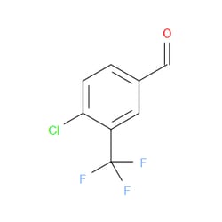 Aobchem&nbsp;4-Chloro-3-(trifluoromethyl)benzaldehyde |  ≥97% |  CAS 34328-46-6 |  C8H4ClF3O |  25g
