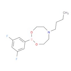 Aobchem&nbsp;3 5-Difluorophenylboronic acid N-butyldiethanolamine ester |  ≥97% |  CAS 1190988-97-6 |  C14H20BF2NO2 |  5g