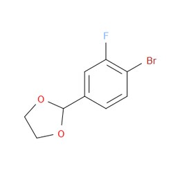 Aobchem&nbsp;2-(4-Bromo-3-fluorophenyl)-1 3-dioxolane |  ≥95% |  CAS 940314-56-7 |  C9H8BrFO2 |  10g