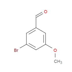 Aobchem&nbsp;3-Bromo-5-methoxybenzaldehyde |  ≥97% |  CAS 262450-65-7 |  C8H7BrO2 |  25g