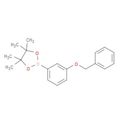 Aobchem&nbsp;3-Benzyloxyphenylboronic acid  pinacol ester |  ≥95% |  CAS 765908-38-1 |  C19H23BO3 |  10g