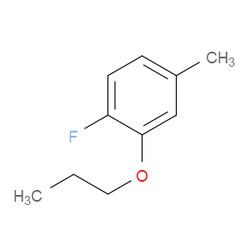 Aobchem&nbsp;Benzene  1-fluoro-4-methyl-2-propoxy- |  ≥95% |  CAS 1311197-87-1 |  C10H13FO |  25g
