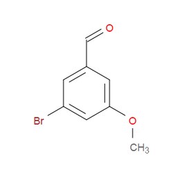 Aobchem&nbsp;3-Bromo-5-methoxybenzaldehyde |  ≥97% |  CAS 262450-65-7 |  C8H7BrO2 |  10g