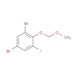 Aobchem&nbsp;1 5-Dibromo-3-fluoro-2-(methoxymethoxy)benzene |  ≥95% |  CAS 2379322-34-4 |  C8H7Br2FO2 |  25g