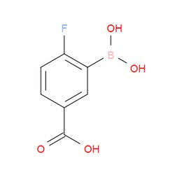 Aobchem&nbsp;5-Carboxy-2-fluorophenylboronic acid |  ≥97% |  CAS 874219-59-7 |  C7H6BFO4 |  25g