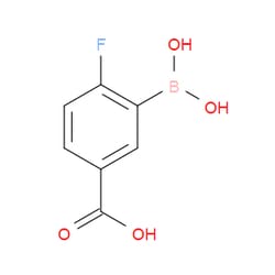 Aobchem&nbsp;5-Carboxy-2-fluorophenylboronic acid |  ≥97% |  CAS 874219-59-7 |  C7H6BFO4 |  5g