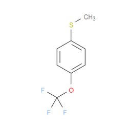 Aobchem&nbsp;4-(Trifluoromethoxy)phenyl methyl sulphide |  ≥95% |  CAS 2546-45-4 |  C8H7F3OS |  10g