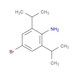 Aobchem&nbsp;4-Bromo-2 6-diisopropylaniline |  ≥97% |  CAS 80058-84-0 |  C12H18BrN |  10g