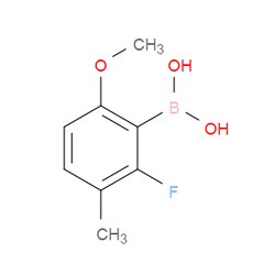 Aobchem&nbsp;2-Fluoro-6-methoxy-3-methylphenylboronic acid |  ≥97% |  CAS 1451392-12-3 |  C8H10BFO3 |  500mg