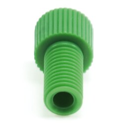 Microsolv Technology Corporation&nbsp;Nuts Lp Delrin Ff Green 1/8