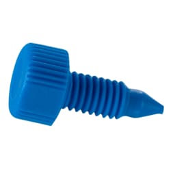 Microsolv Technology Corporation&nbsp;Column End Plugs Blue