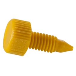 Microsolv Technology Corporation Column End Plugs Yellow, Quantity: Pack