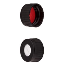 Microsolv Technology Corporation&nbsp;Caps Screw Black Preslit Septa