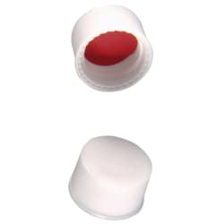 Microsolv Technology Corporation Caps Solid White Tfe/Sil
