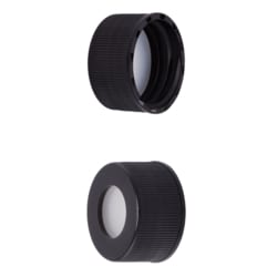 Microsolv Technology Corporation&nbsp;Caps For 40Ml Vials Sil/Pt Blk