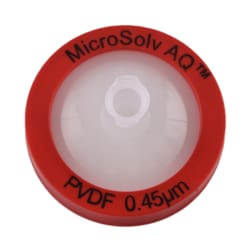 Microsolv Technology Corporation Filter Sf .45 Pvdf 25Mm Red 1K, Quantity: