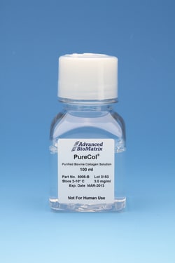 Advanced Biomatrix PureCol, Bovine Collagen, 3 mg/mL, 100 mL, Atelocollagen,