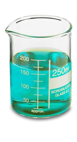 Hach Company Beaker, Griffin, Low Form, Glass, 250 mL, 12/pk