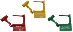 Omnimed Inc Safety Control Seals W Numbers 100 Pack (Yellow), Quantity: