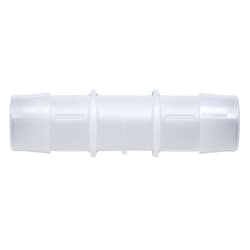 Cole-Parmer Hose Barb Fitting, Straight Union, Animal-Derivative-Free Polypropylene,