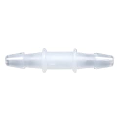 Cole-Parmer&nbsp;Hose Barb Fitting, Straight Union, Natural Nylon, Cleanroom Packed, 3/8