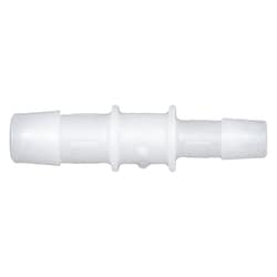 Cole-Parmer Hose Barb Fitting, Straight Reducer, Natural Kynar, Cleanroom