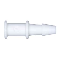 Cole-Parmer Hose Barb to Plug Fitting, Straight Adapter, Animal-Derivative-Free