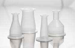 Accuflow Systems 1.5" x 3/4" TC Polypropylene Concentric Reducers, Quantity:
