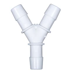 Cole-Parmer Hose Barb Fitting, Y Union, Medical Nylon, Cleanroom Packed,