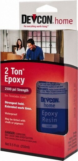 MSC Devcon 33345 4.5 oz Bottle Two Part Epoxy 30 min Working Time, Series