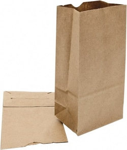 MSC DURO BAG MFR BAGGX2500 Pack of (500) Kraft Grocery Bags 4-5/16 x 2-7/16